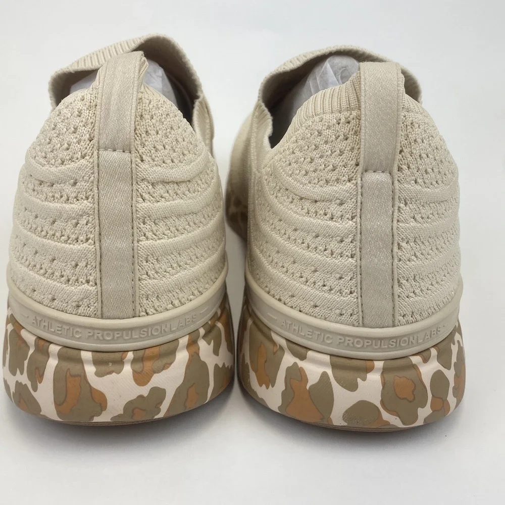 APL Techloom Wave Shoes Mens Size 13 Knit Running Sneakers Camo Leopard‎